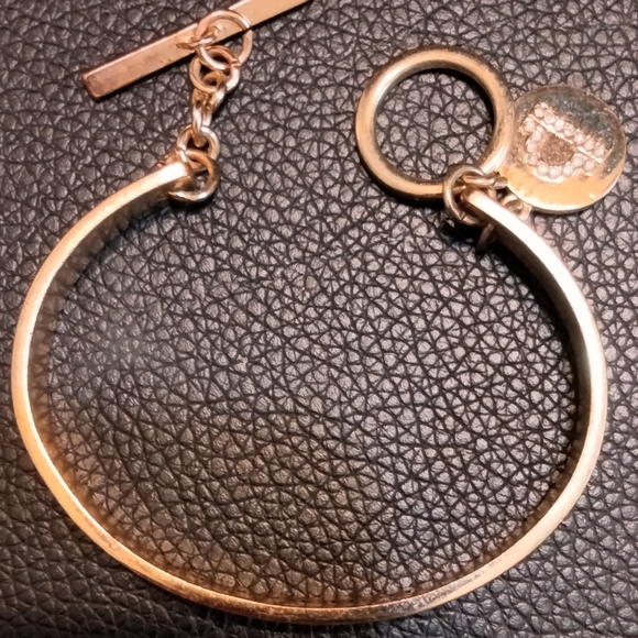 BCBGeneration gold Libra astrological sign toggle bracelet - Picture 6 of 11